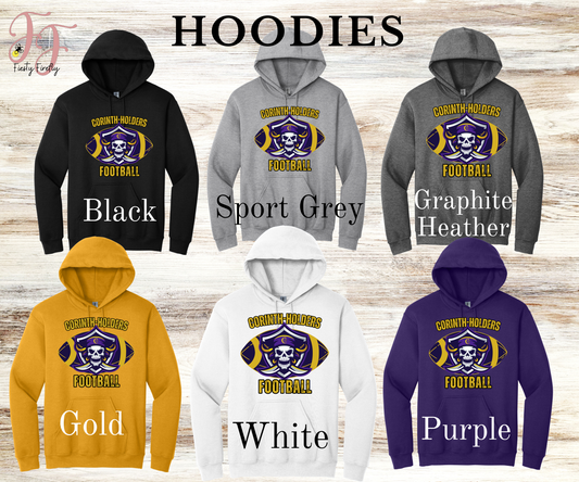 CCR- Football- Hoodies