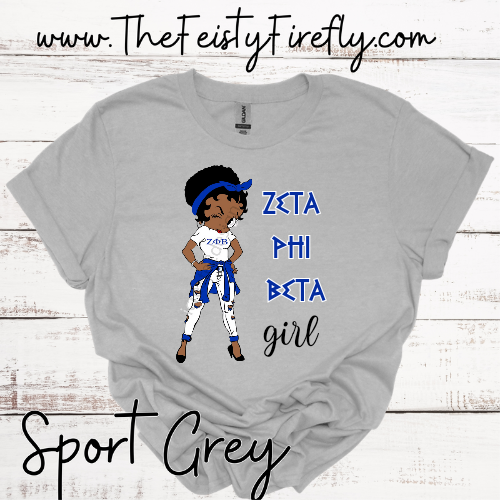 ZETA PHI BETA girl- T-Shirt