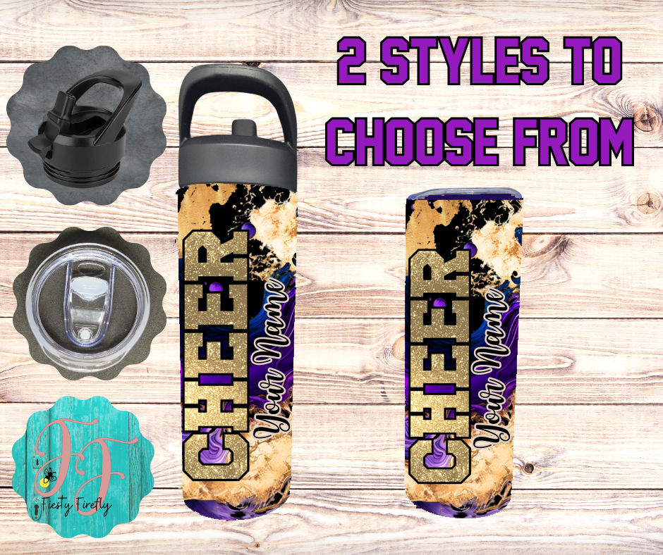 CCR- Personalized CHEER School Tumblers