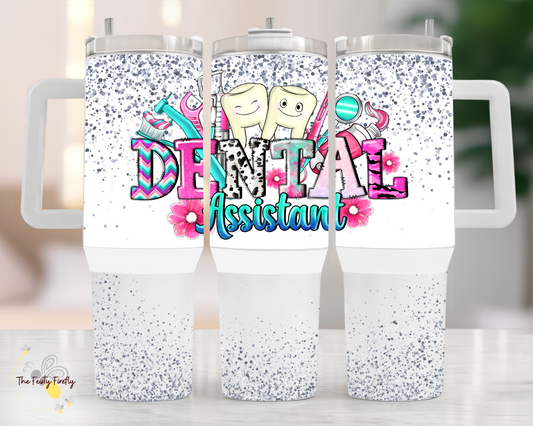 Dental Assistant - 40oz Tumbler w/Handle