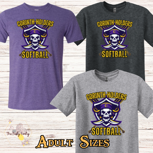 CCR-SOFTBALL- T-Shirt (Adult Sizes)