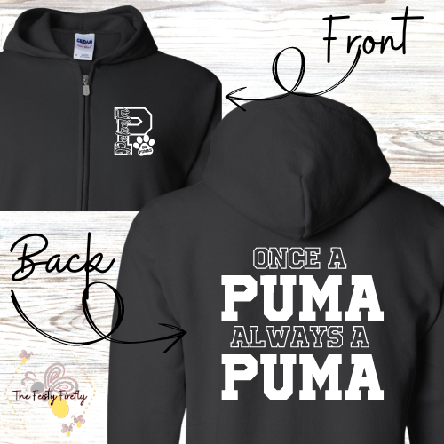 Polenta- Zip-up Hoodies (Adult Sizes)