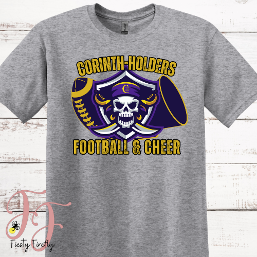 CCR-FOOTBALL and CHEER- T-Shirt