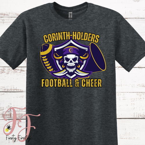 CCR-FOOTBALL and CHEER- T-Shirt