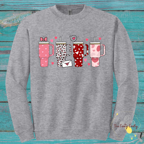 Valentine Drinks- Sweatshirt