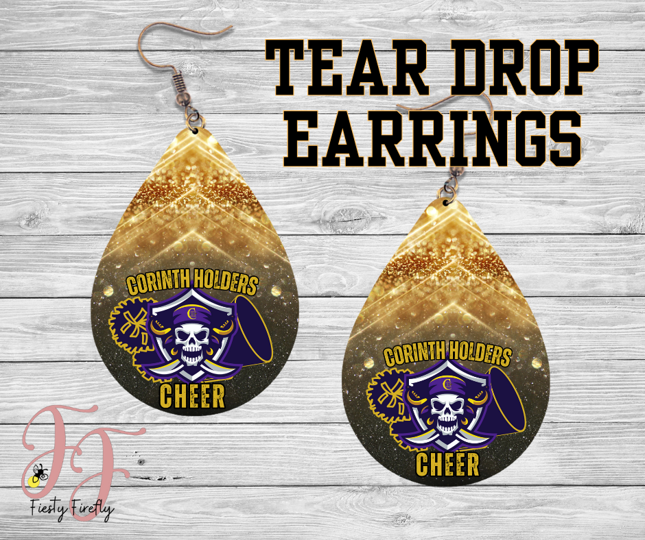 CCR- CHEER - Tear Drop Earrings