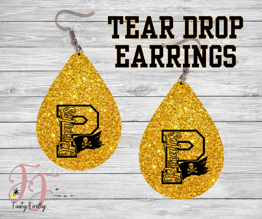 Pirates - Tear Drop Earrings