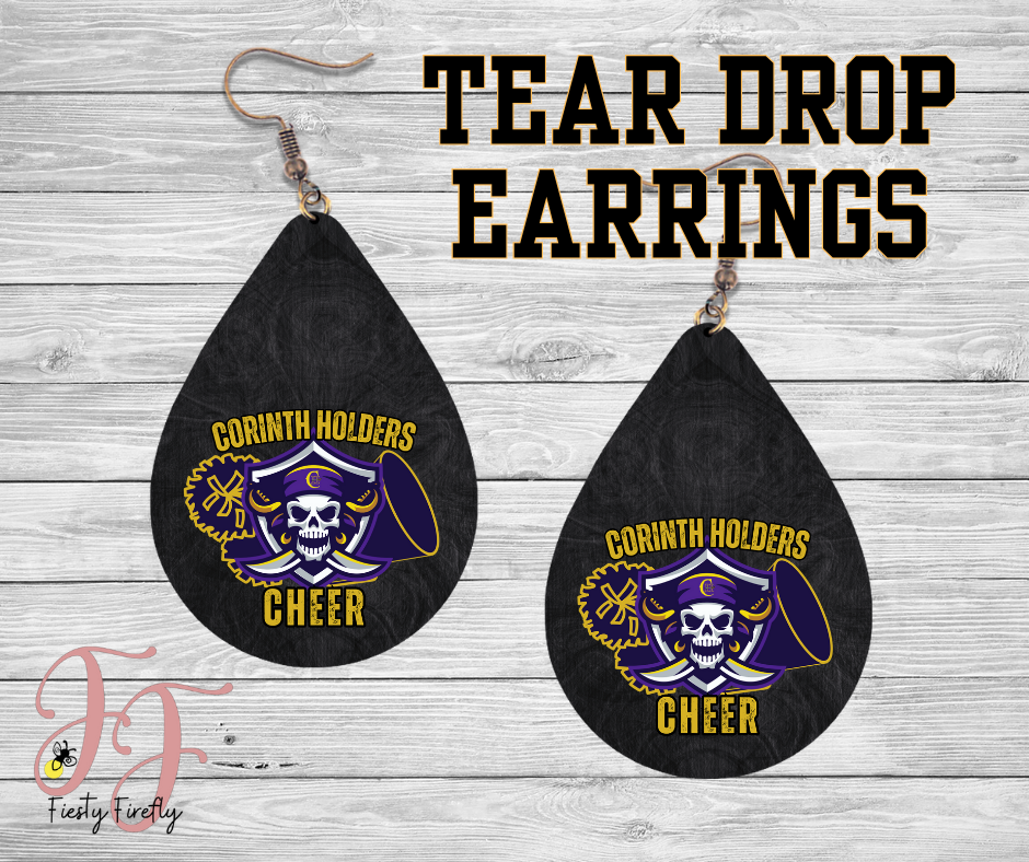 CCR- CHEER - Tear Drop Earrings