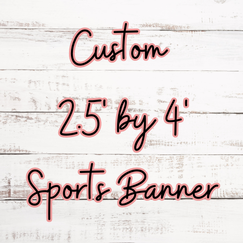 Custom Sports Banner