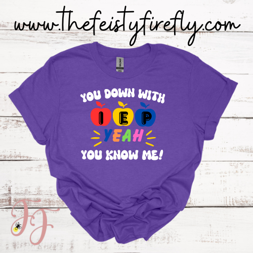 Down With IEP- T-Shirt