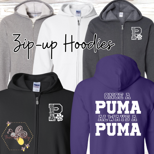 Polenta- Zip-up Hoodies (Adult Sizes)