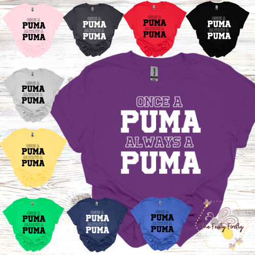 Polenta- Once a PUMA Always a PUMA- T-Shirt