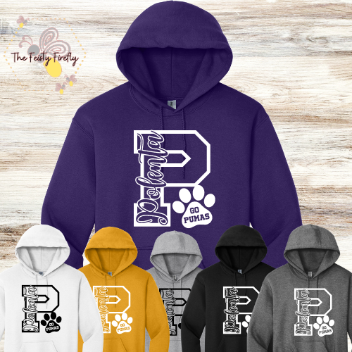 Polenta- Big P- Go Pumas- Hoodies