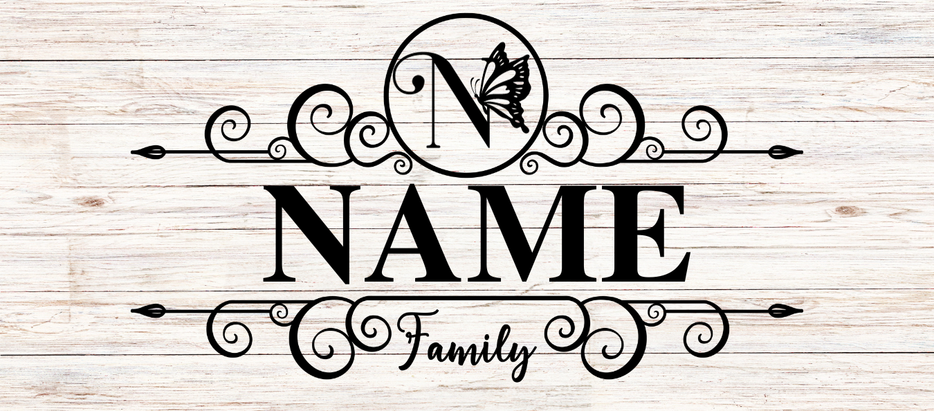 Personalized Door Mat Insert