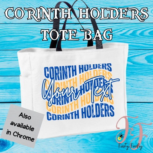 Personalized Corinth Holders- Tote Bag