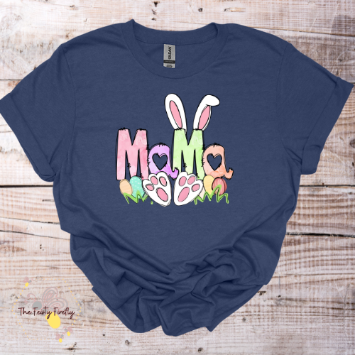 MAMA Easter Bunny- T-Shirt (4 colors) Adult Sizes