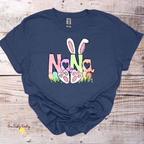 NANA Easter Bunny- T-Shirt (4 colors) Adult Sizes