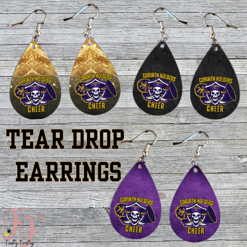 CCR- CHEER - Tear Drop Earrings