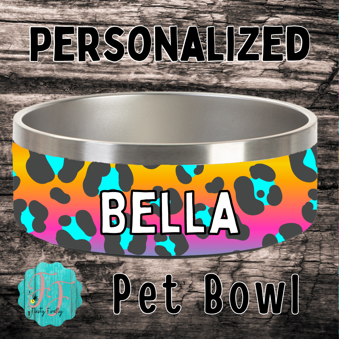 Personalized Pet Bowl