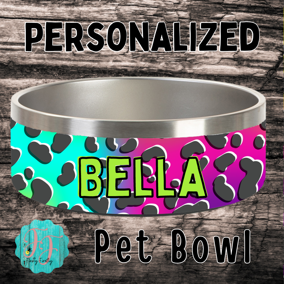 Personalized Pet Bowl