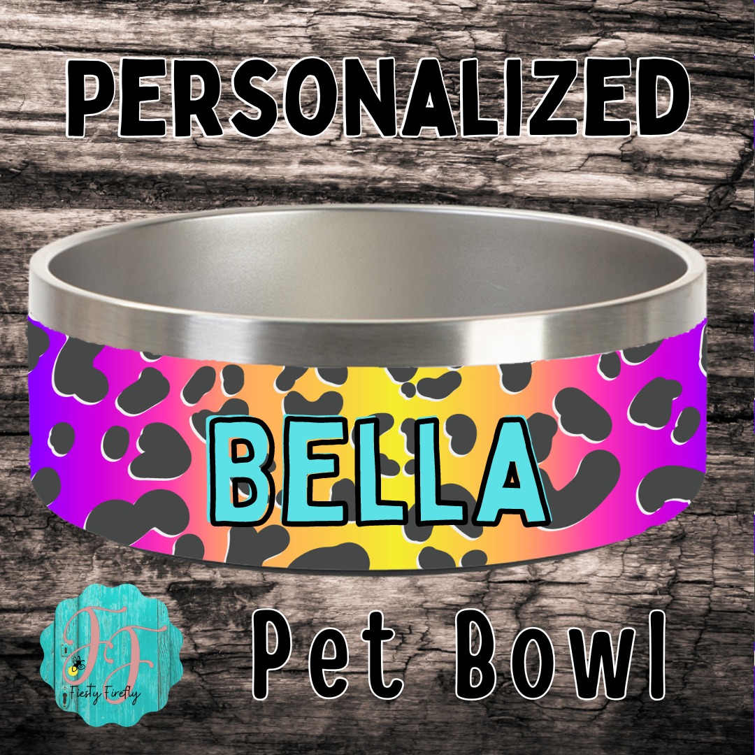 Personalized Pet Bowl