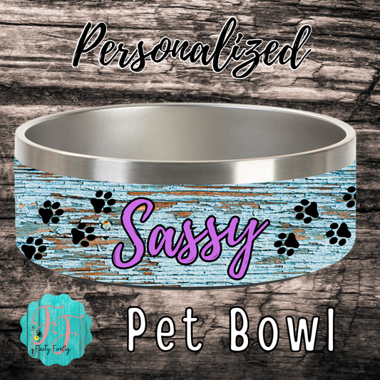 Personalized Pet Bowl