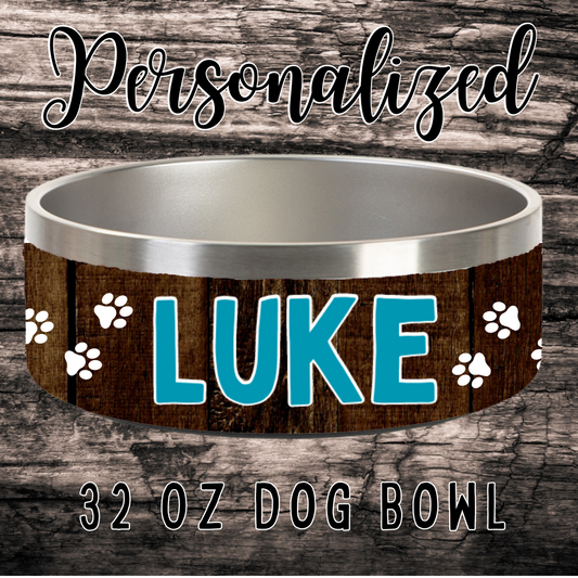 Personalized Dog Bowl