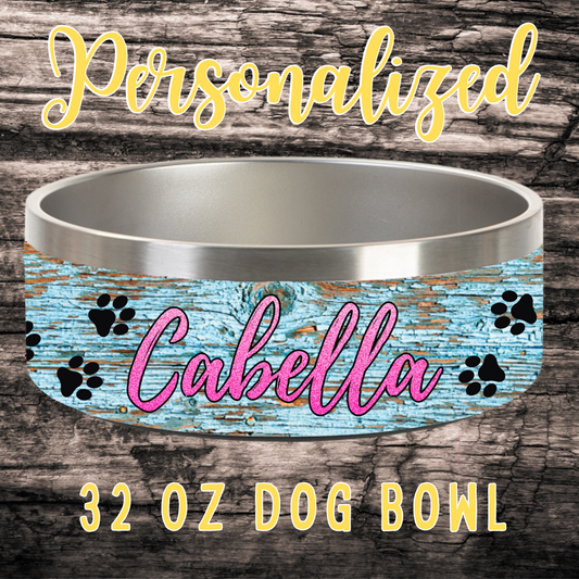 Personalized Pet Bowl