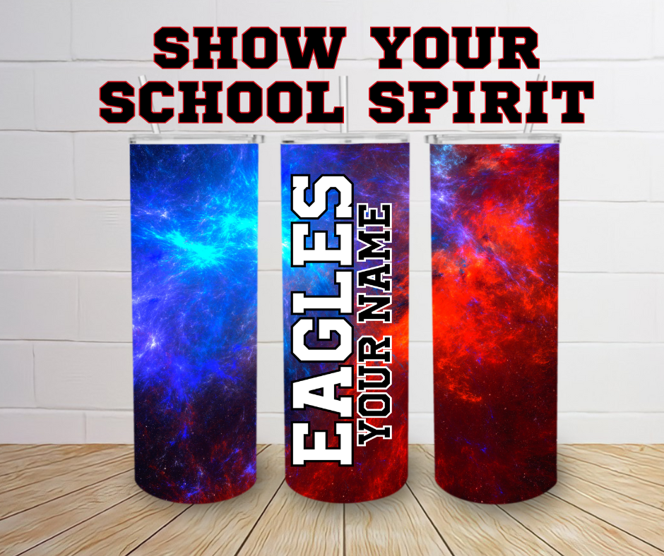 WES- School Spirit- 20 and 30 oz Skinny Tumbler