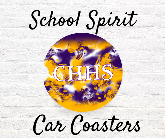 CHHS- School Spirit- Car Coasters