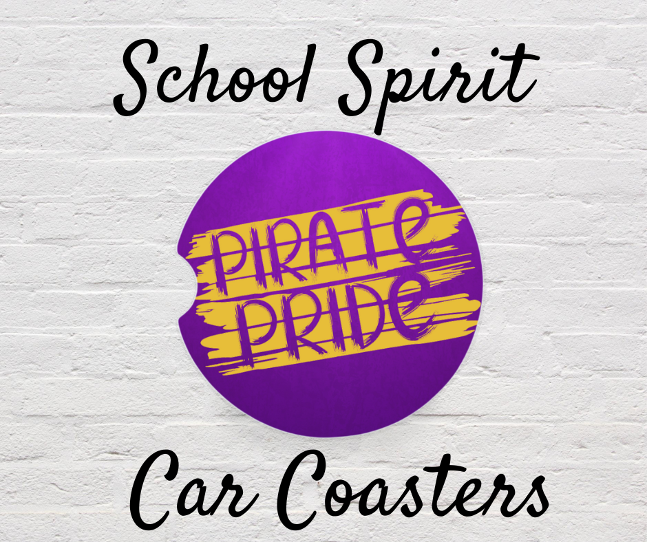 CHHS- School Spirit- Car Coasters