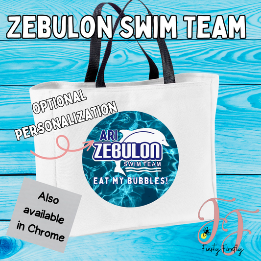 Zebulon Swim Team- Tote Bag