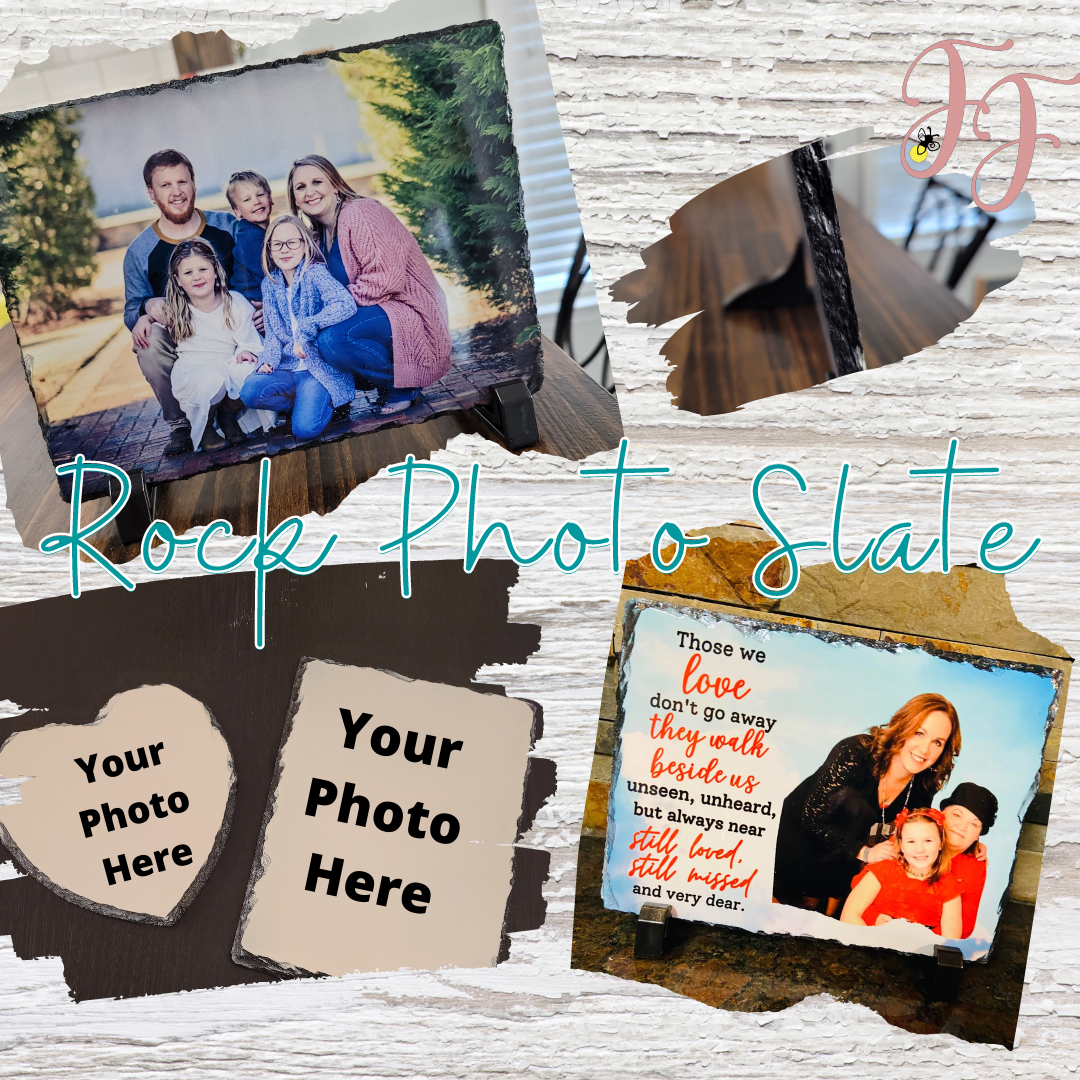 Rock Photo Slate-Rectangle (3 sizes)